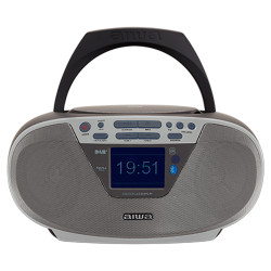 AIWA BBTU-500DAB/SL, prenosn rdio s CD, DAB+/FM