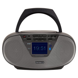 AIWA BBTU-500DAB/BK, prenosn rdio s CD, DAB+/FM