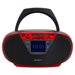 AIWA BBTU-500DAB/RD, prenosn rdio s CD, DAB+/FM